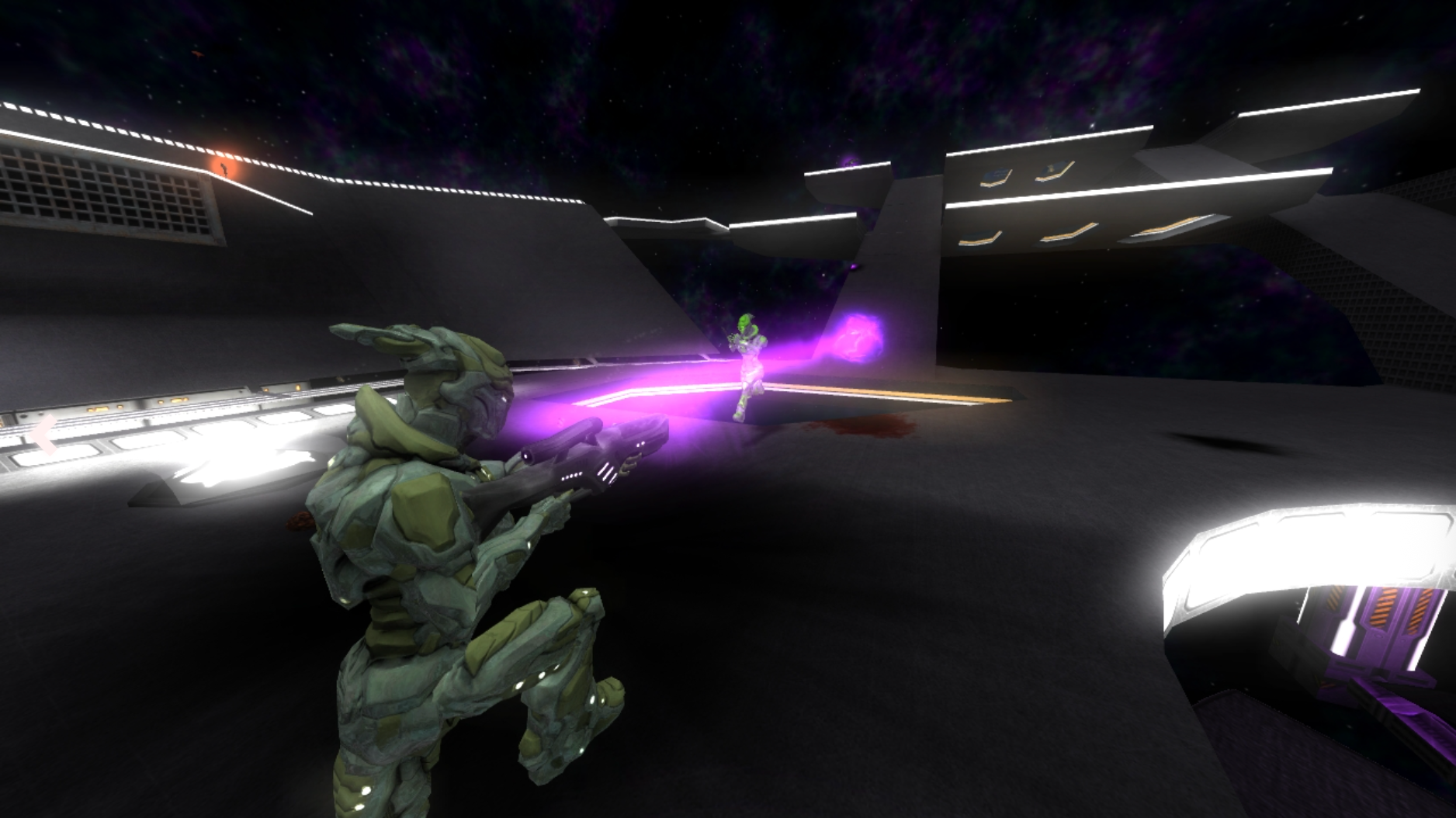 虚幻引擎风格的跑酷射击游戏-gamecode1688